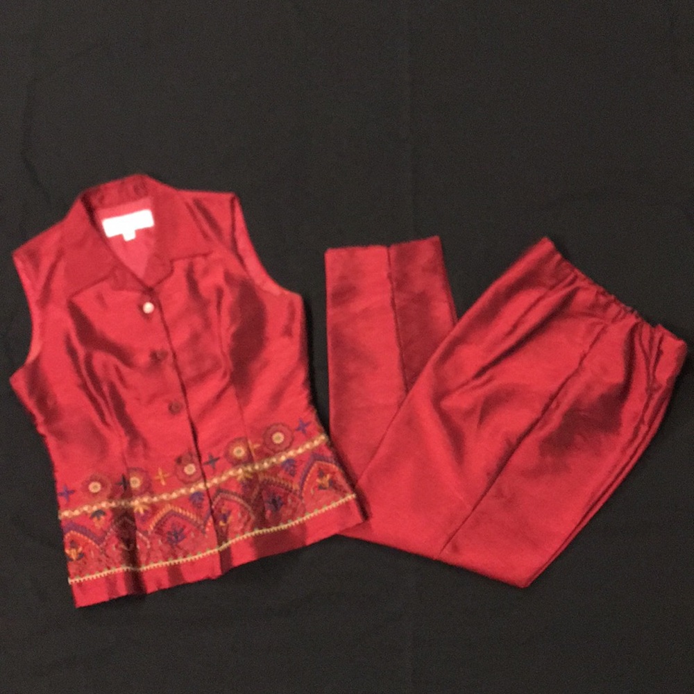 Donna Ricco Pants Suit